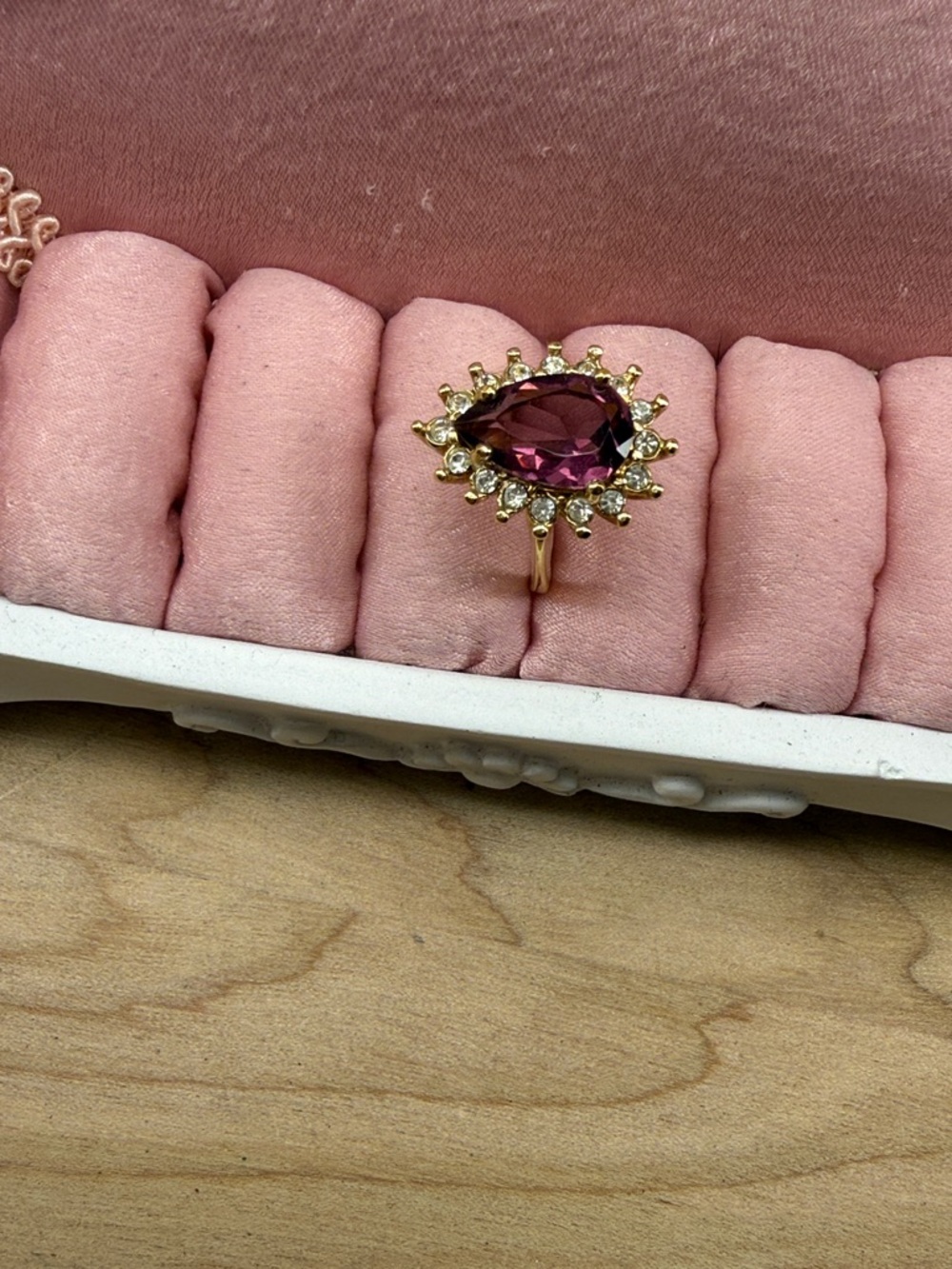 18k Gold Electroplated Ring